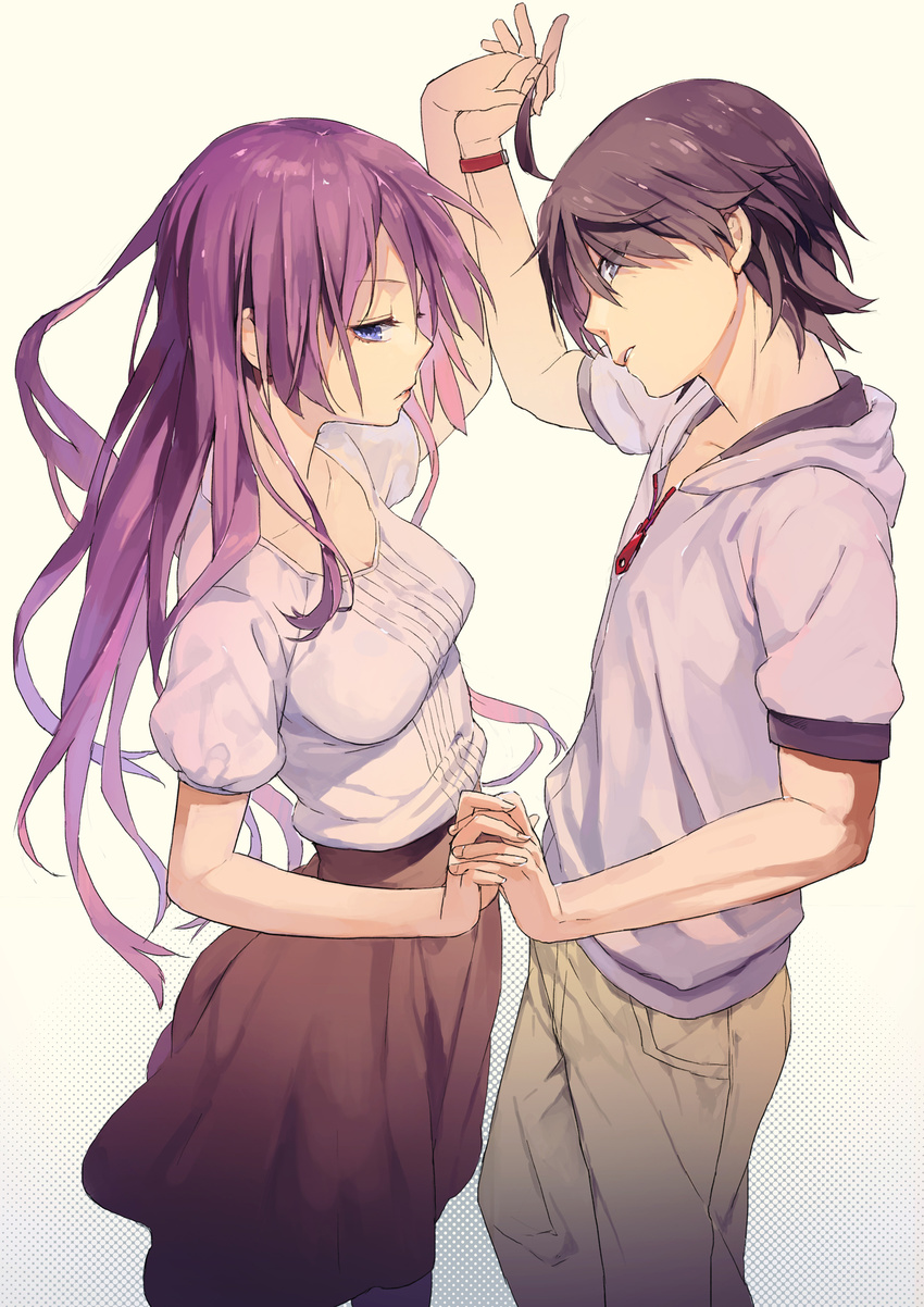 araragi_koyomi bakemonogatari noco senjougahara_hitagi tagme