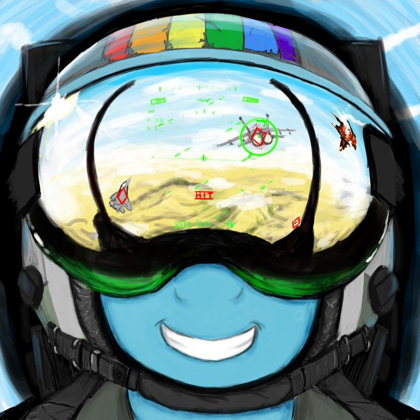 cloud desert friendship_is_magic gordonfreeguy helmet jet mountain my_little_pony rainbow_dash_(mlp) smirk visor