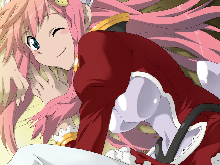 diebuster gainax highres nono nono_(top_wo_nerae_2!) top_wo_nerae_2! wink