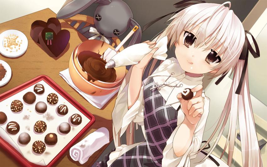 1920x1200 highres kasugano_sora sphere wallpaper white_hair yosuga_no_sora