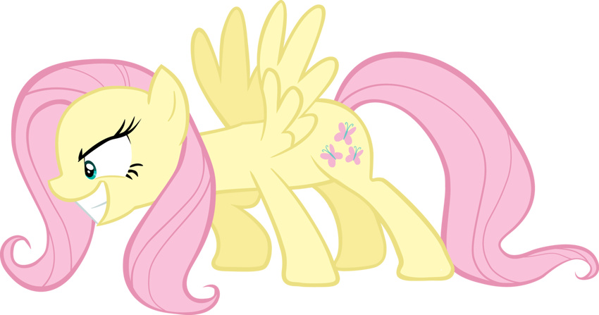 angry equine female feral fluttershy_(mlp) friendship_is_magic grin horse imminent_rape mad mammal marker_(artist) my_little_pony pegasus pony rape_face smile wings