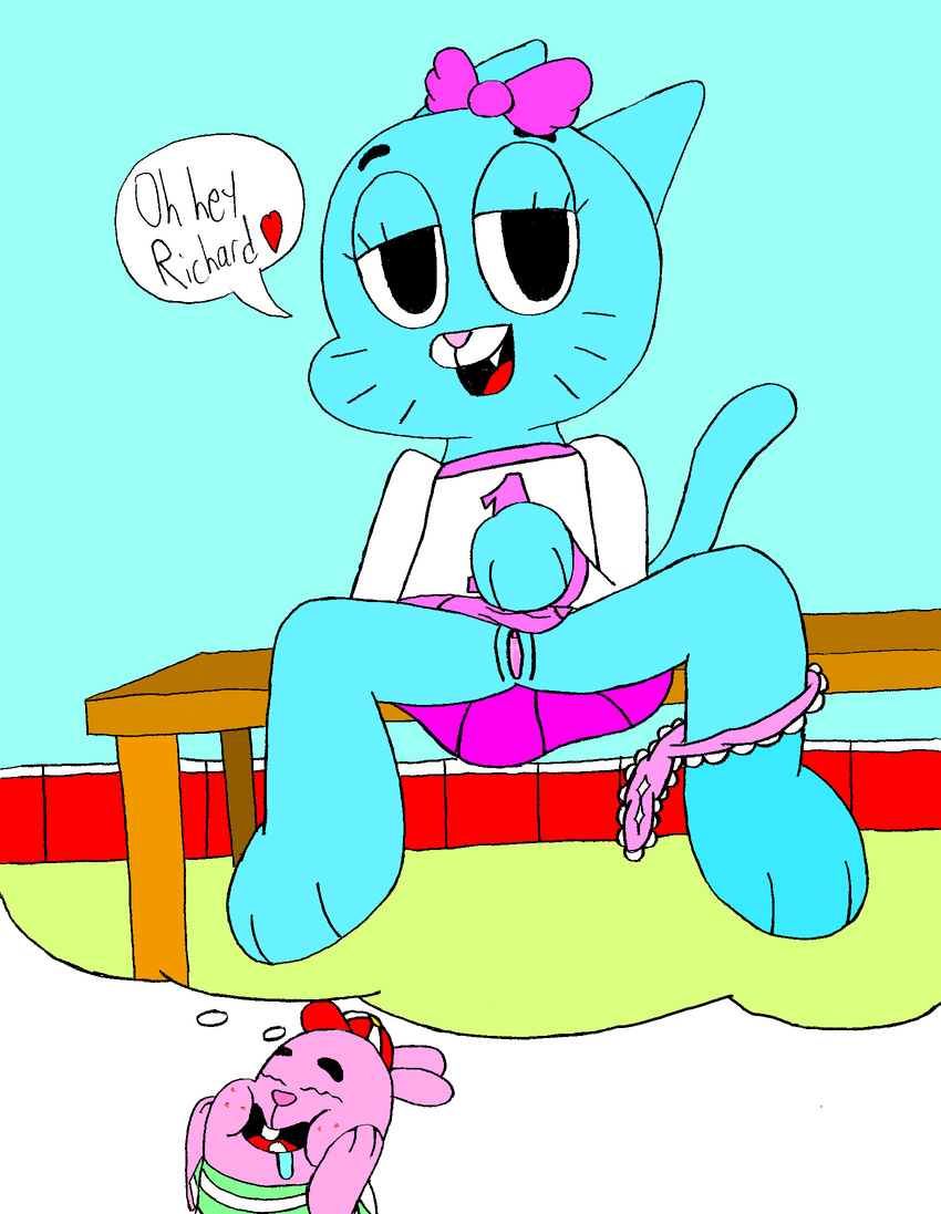 nicole_watterson random_anon richard_watterson tagme the_amazing_world_of_gumball