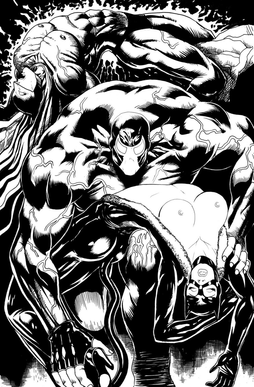 bane batman batman_(series) catwoman dc johnbecaro