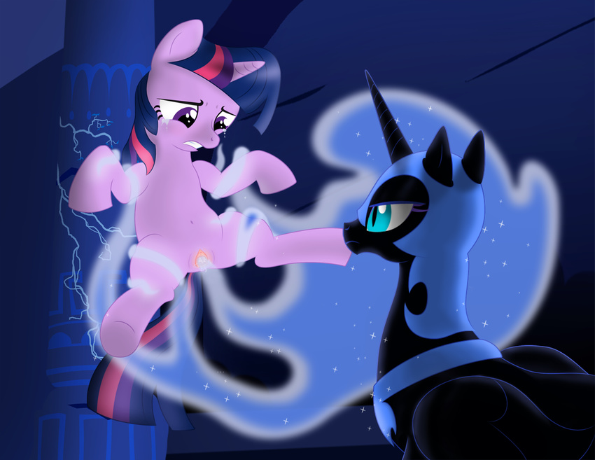 dinahmoe friendship_is_magic my_little_pony nightmare_moon princess_luna twilight_sparkle