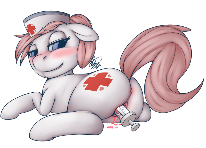 florecentmoo friendship_is_magic my_little_pony nurse_redheart tagme