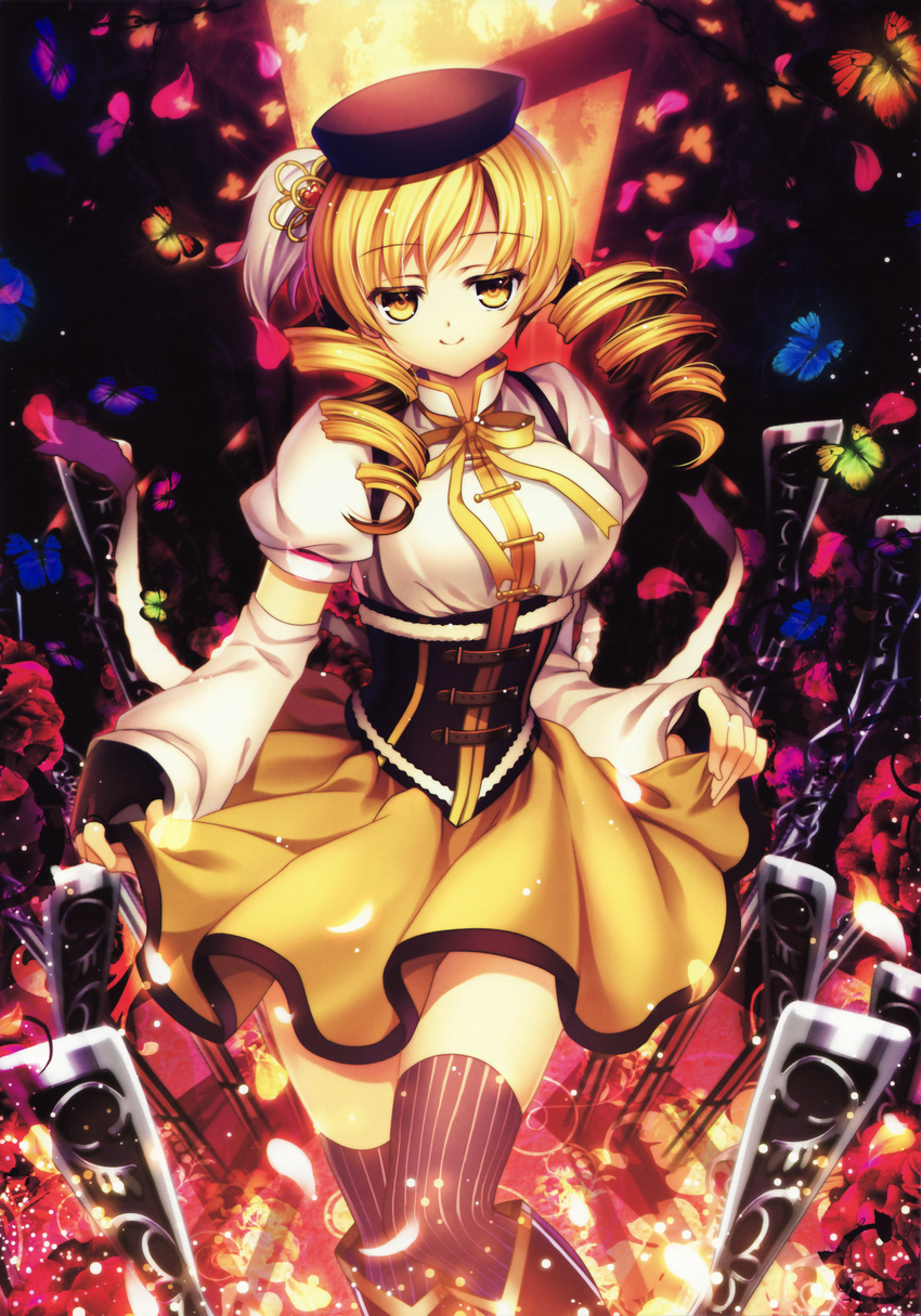 capura.l mahou_shoujo_madoka_magica possible_duplicate thighhighs tomoe_mami