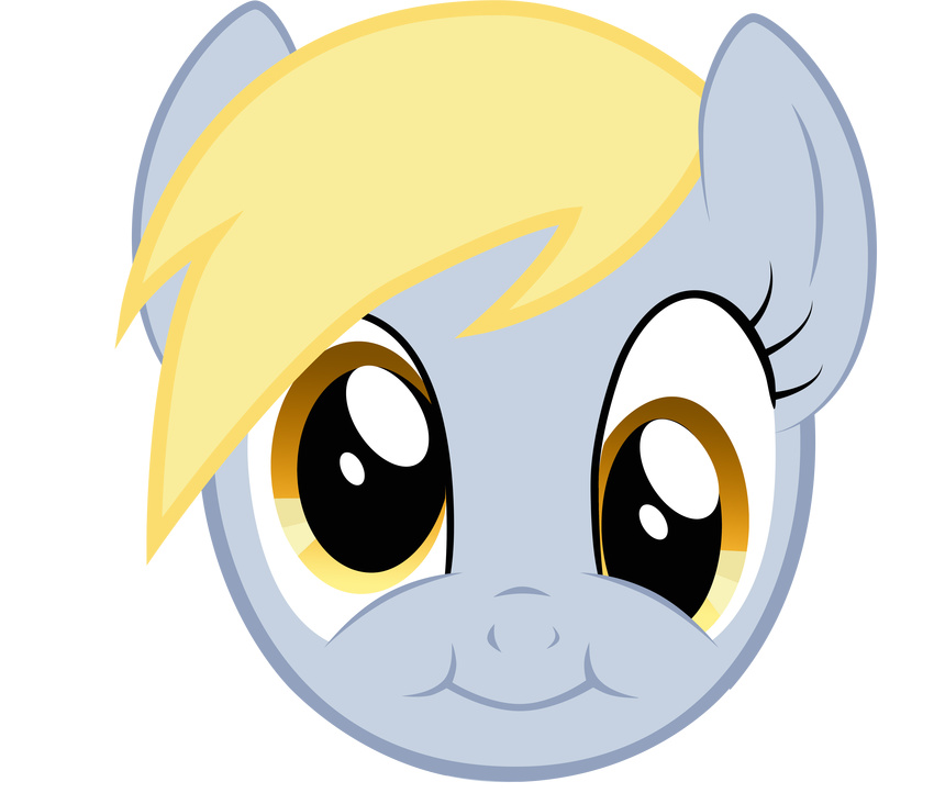 alpha_channel blonde_hair derpy_hooves_(mlp) equine esipode female friendship_is_magic hair hi_res horse mammal my_little_pony pony solo yellow_eyes