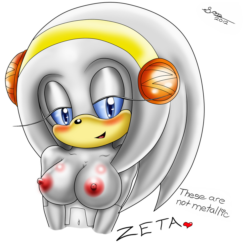 android anthro big_breasts bigdon1992 blue_eyes blush breasts busty_shot chest echidna female looking_at_viewer nipples nude original_character sega shot solo sonic-fanchara sonic_(series) sonic_fancharacter zeta zeta-r02 zeta_r-02 zeta_the_echidna