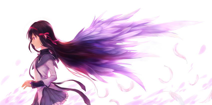 akemi_homura azmodan mahou_shoujo_madoka_magica tagme wings