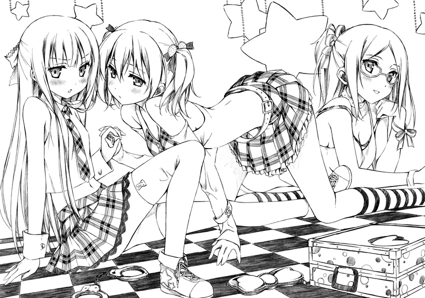 5_nenme_no_houkago inu_x_boku_ss kantoku monochrome roromiya_karuta shirakiin_ririchiyo yukinokouji_nobara