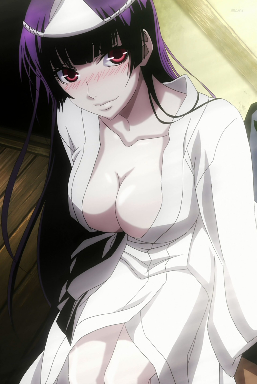 absurdres breasts highres kanoe_yuuko long_hair screencap tasogare_otome_x_amnesia