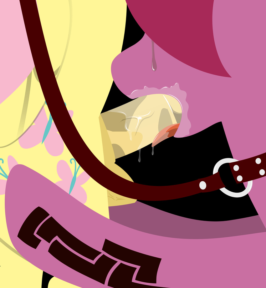 collar crossgender duo equine fellatio female fluttershy_(mlp) friendship_is_magic hi_res horse leash little male mammal my my_little_pony oc oral oral_sex original_character pegasus penis pony sex straight tears up1ter wings