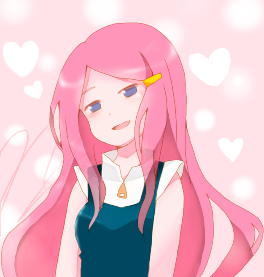 1girl blue_eyes highres inazumairebunndaisuki long_hair naruto naruto_shippuuden pink_hair solo uzumaki_kushina