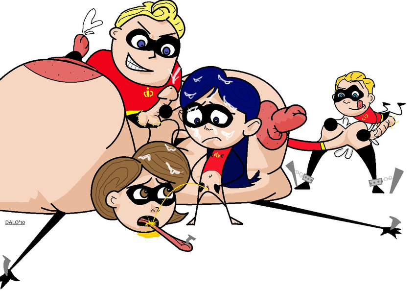 dash_parr helen_parr robert_parr the_incredibles violet_parr