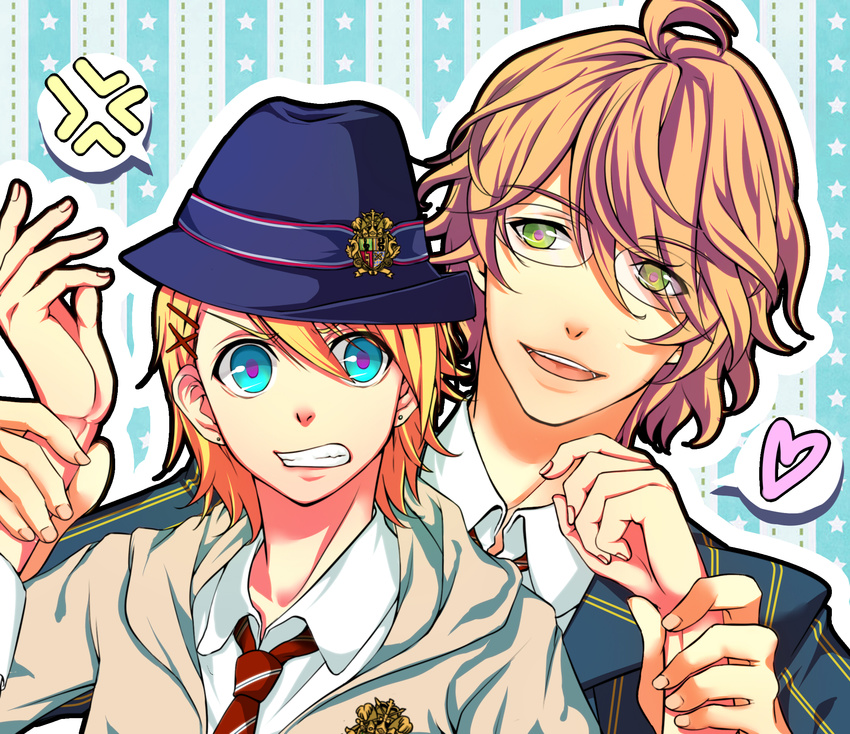 kurusu_shou male masami_chie megane shinomiya_natsuki uta_no_prince_sama