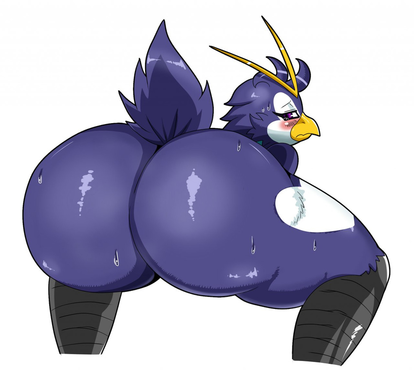 avian big_butt blush butt female penguin sssonic2