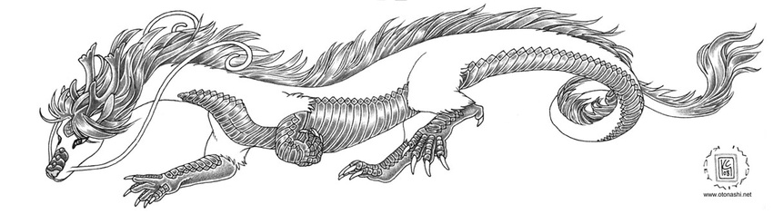 chinese_dragon dragon kacey monochrome sternenlicht tattoo