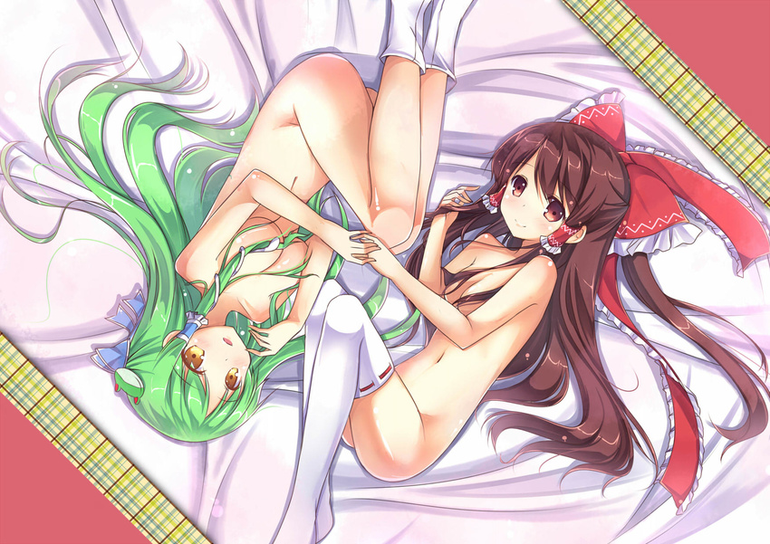 hakurei_reimu kochiya_sanae luky tagme touhou