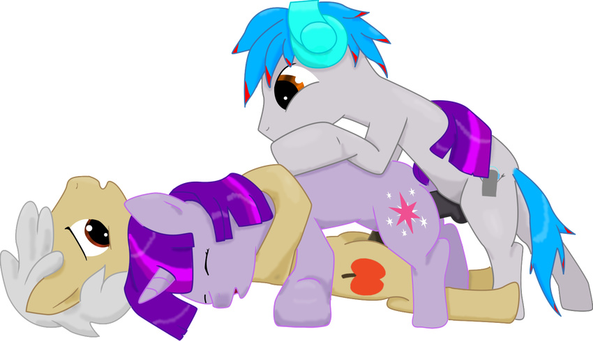 alpha_channel anal anal_penetration blue_hair brown_eyes cutie_mark double_penetration equine eyes_closed female feral friendship_is_magic georgeboy_(mlp) group group_sex hair hat headphones horn horse lying male mammal my_little_pony on_back open_mouth original_character penetration penis plain_background pony purple_hair sex simple_background straight the_living_tombstone threesome transparent_background twilight_sparkle_(mlp) unicorn vaginal vaginal_penetration white_hair