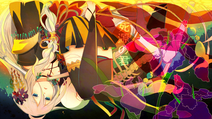 bones flowers ia rokuroku skull vocaloid