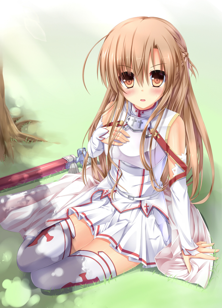 asuna_(sword_art_online) fujieda_uzuki sword_art_online tagme thighhighs