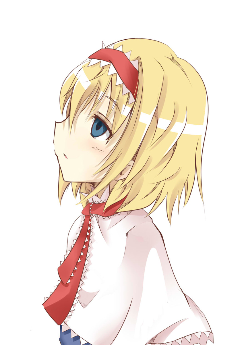 alice_margatroid blonde_hair blue_eyes chata_maru_(irori_sabou) highres short_hair simple_background solo touhou white_background