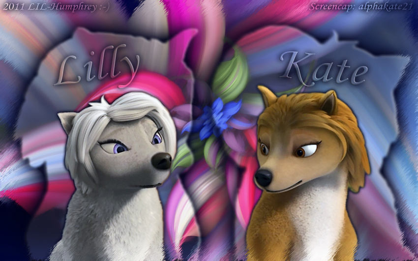 alpha_and_omega anthro beauty brown_eyes canine female kate lil_humphrey lilly mammal purple_eyes wolf
