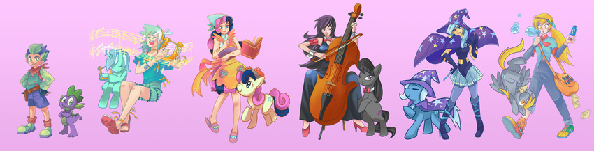 bonbon highres multiple_girls my_little_pony my_little_pony_friendship_is_magic wong_ying_chee