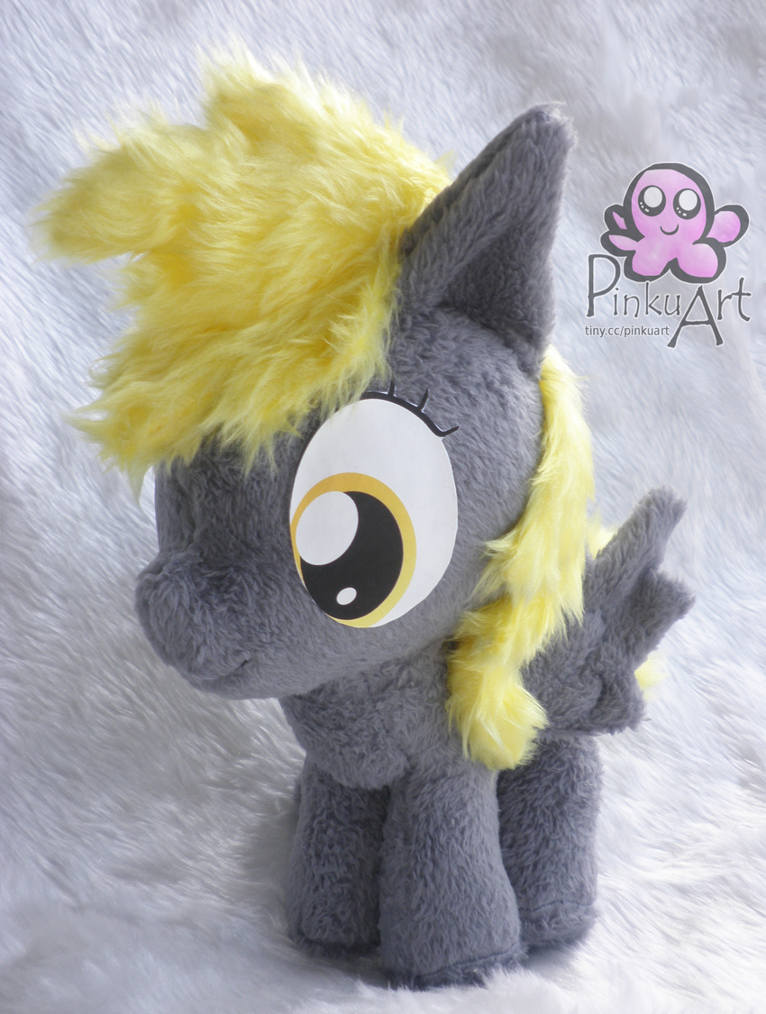 derpy_hooves_(mlp) doll equine female feral friendship_is_magic hair horse mammal my_little_pony pegasus pinkuart plushie pony solo toy wings yellow_eyes