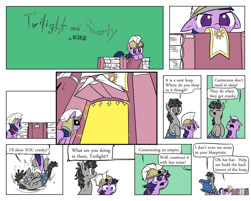 calvin_and_hobbes comic cub cute dialog dialogue doll english_text equine erockertorres female feral friendship_is_magic hair horn horse mammal multi-colored_hair my_little_pony parody pony purple_eyes sleeping smartypants_(mlp) text twilight_sparkle_(mlp) unicorn valcron young