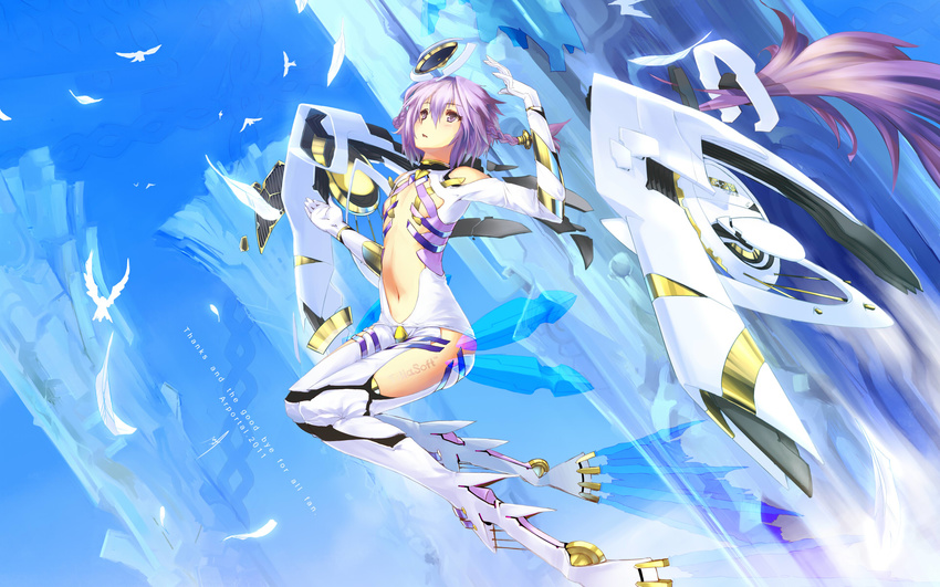 ar_tonelico ar_tonelico_3 bodysuit ntny tilia wallpaper