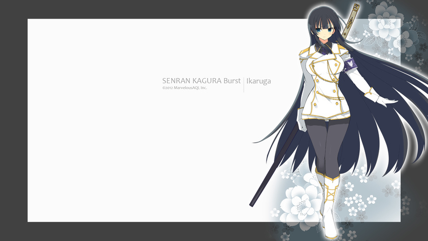 ikaruga senran_kagura tagme yaegashi_nan