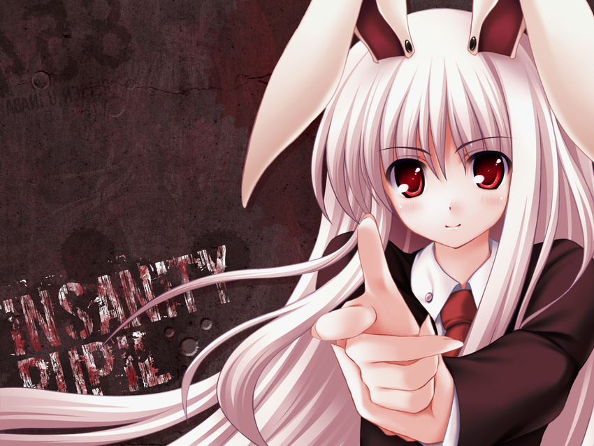 animal_ears bangs bunny_ears highres reisen_udongein_inaba solo tateha_(marvelous_grace) touhou wallpaper