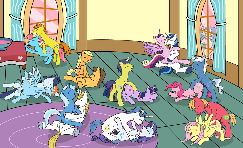 all_fours applejack_(mlp) balls being_watched big_macintosh_(mlp) big_penis butt caramel_(mlp) comet_tail_(mlp) cum cum_inside cutie_mark doggy_position doggystyle equine eyes_closed fancypants_(mlp) female feral fluttershy_(mlp) friendship_is_magic from_behind group group_sex hi_res hooves horn horse insertion male mammal mr_cake_(mlp) mrs_cake_(mlp) my_little_pony orgy pegasus penetration penis pinkie_pie_(mlp) pokey_pierce_(mlp) pony prince_blueblood_(mlp) princess princess_cadance_(mlp) princess_cadence_(mlp) princess_celestia_(mlp) pussy rainbow_dash_(mlp) rarity_(mlp) royalty sex shining_armor_(mlp) soarin_(mlp) straight tongue trixie_(mlp) twilight_sparkle_(mlp) unicorn vaginal vaginal_penetration winged_unicorn wings wonderbolts_(mlp)