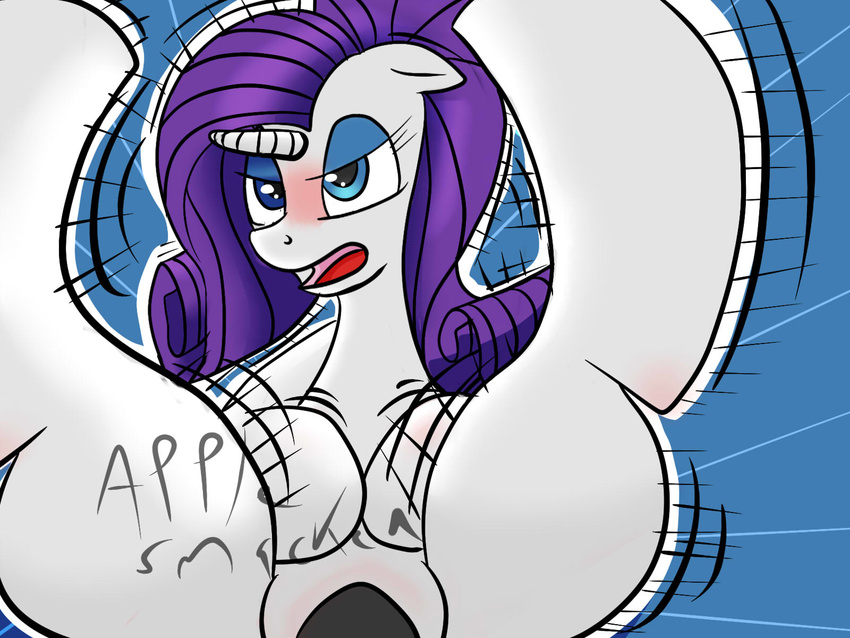 blue_eyes blush equine female feral friendship_is_magic hair horn lying male mammal missionary_position missonary my_little_pony on_back open_mouth penetration purple_hair pussy rarity_(mlp) sex solo spreading straight unicorn vaginal vaginal_penetration