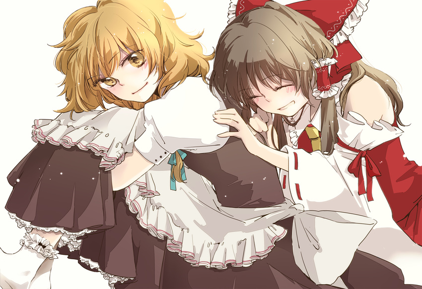 hakurei_reimu kirisame_marisa tagme touhou yonu