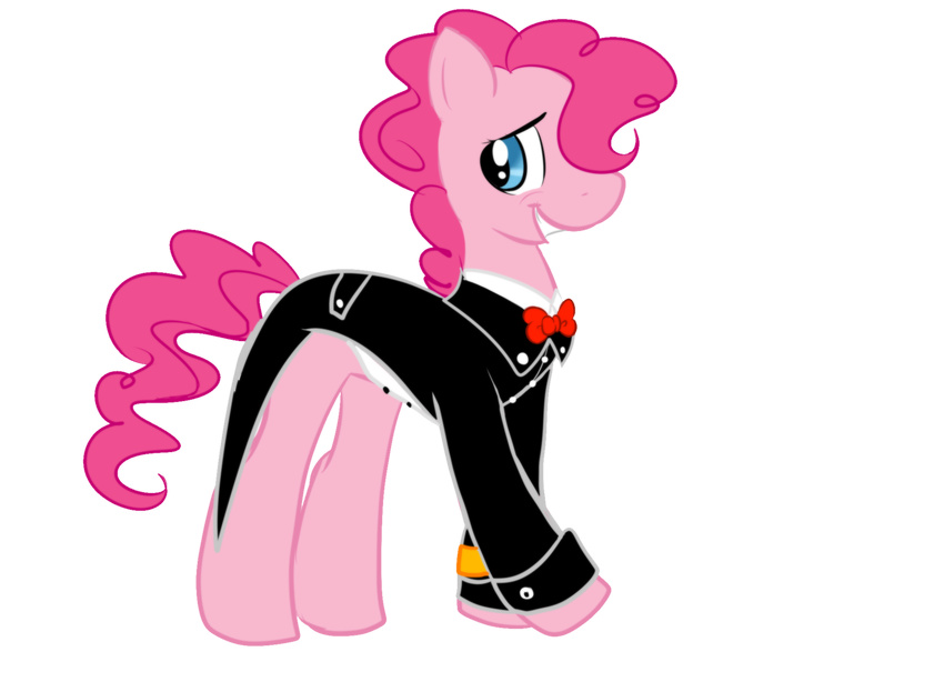 anaxboo cross-gender crossgender equine feral friendship_is_magic fur hair hi_res horse male mammal my_little_pony pink_fur pink_hair pinkie_pie_(mlp) plain_background pony solo transparent_background trotsworth
