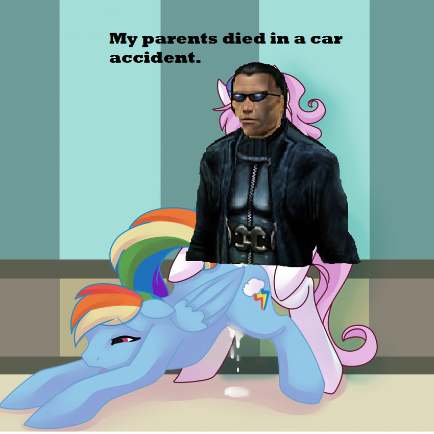 crossover deus_ex friendship_is_magic jc_denton my_little_pony rainbow_dash