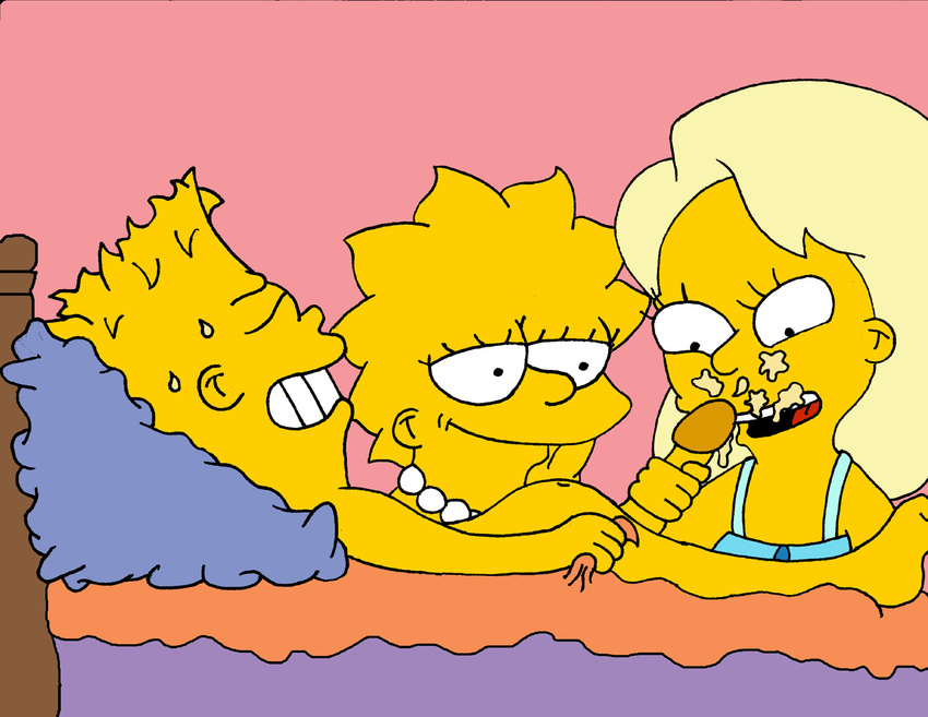 bart_simpson greta_wolfcastle lisa_simpson tagme the_simpsons