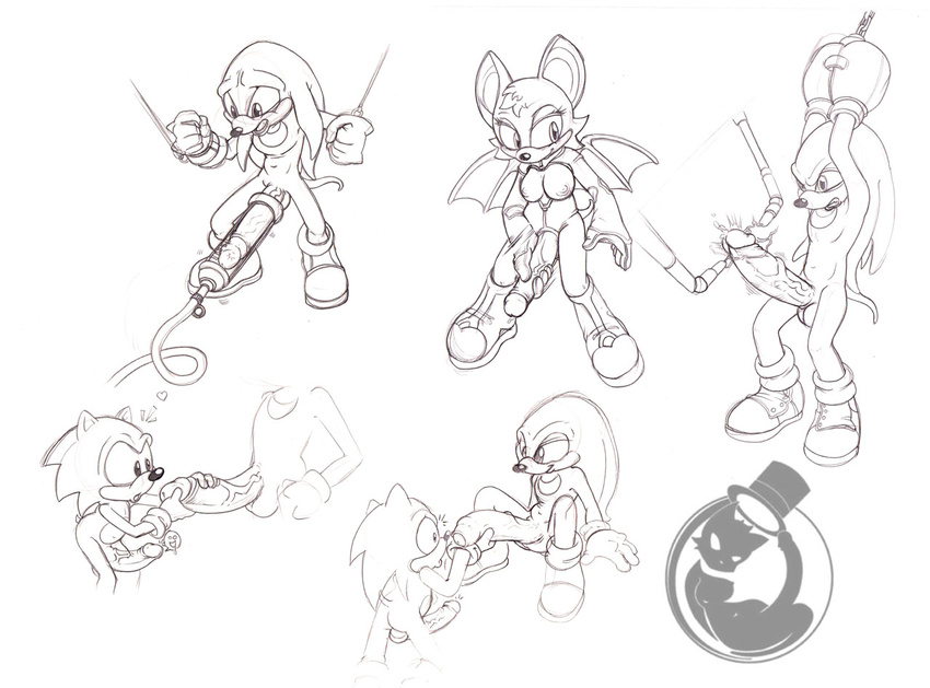 knuckles_the_echidna neokat rouge_the_bat sonic_team sonic_the_hedgehog