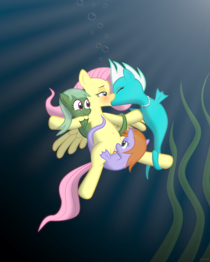 fluttershy friendship_is_magic jepso my_little_pony my_little_pony_'n_friends sea_pony
