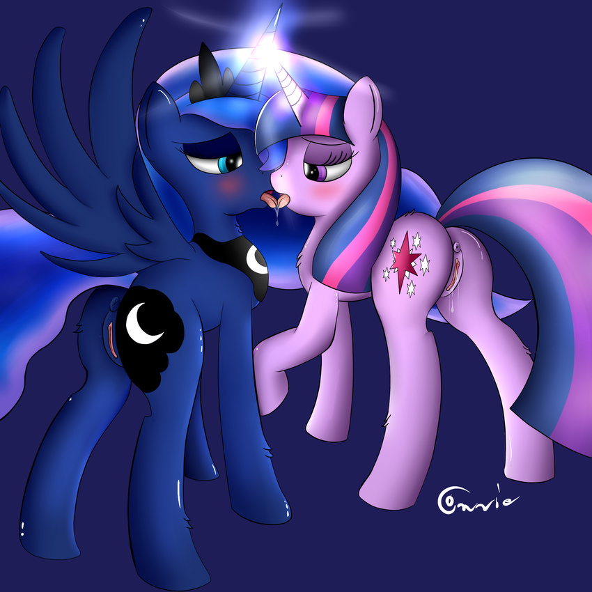 conrie friendship_is_magic my_little_pony princess_luna twilight_sparkle