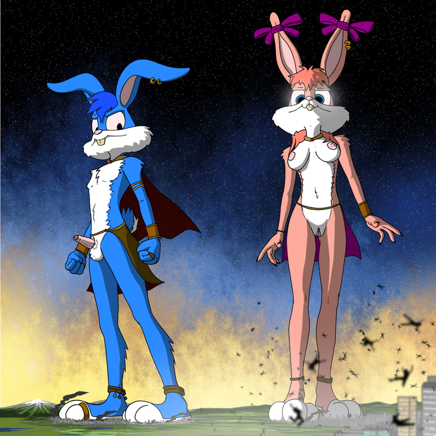 babs_bunny buster_bunny tagme tiny_toon_adventures xtreme7