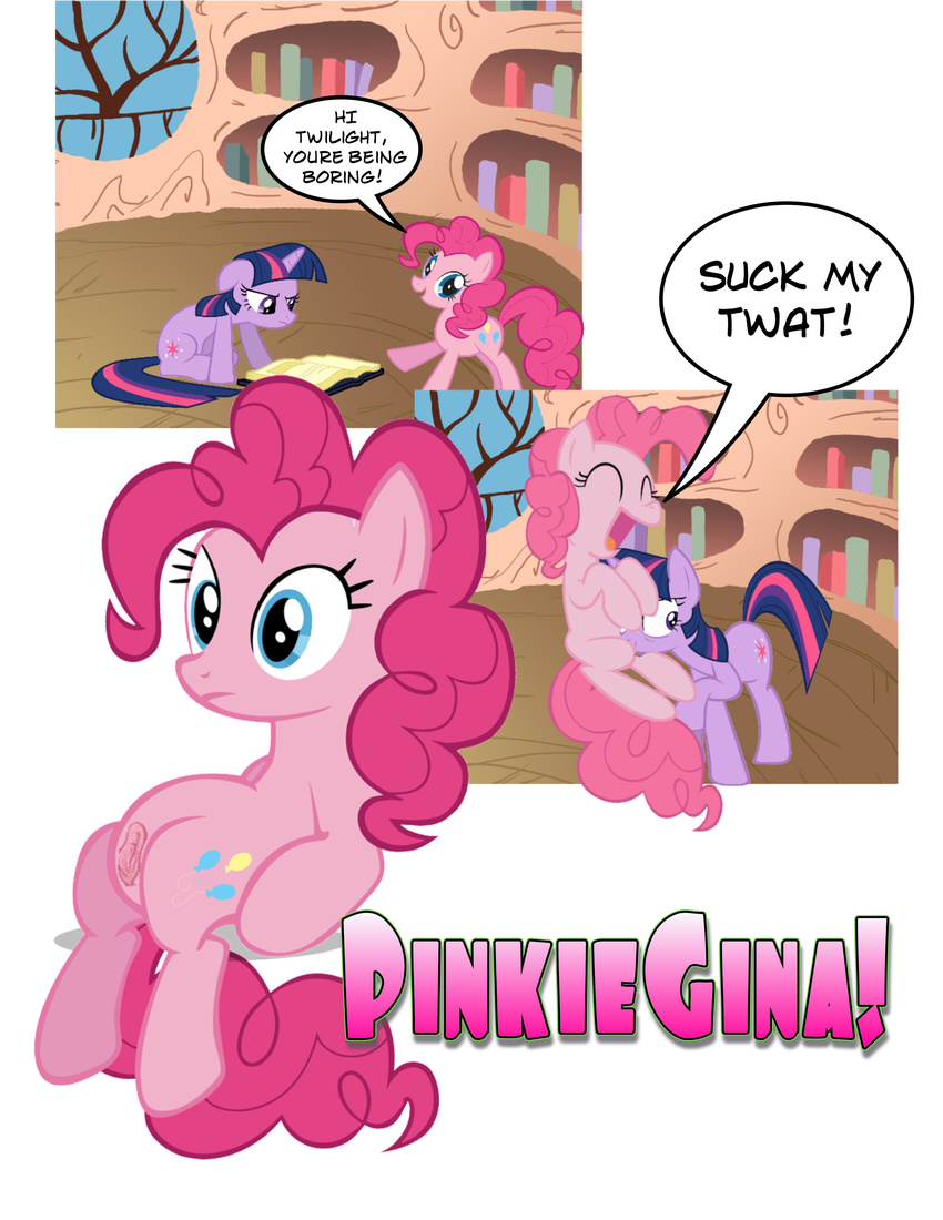 friendship_is_magic my_little_pony pinkie_pie tagme twilight_sparkle