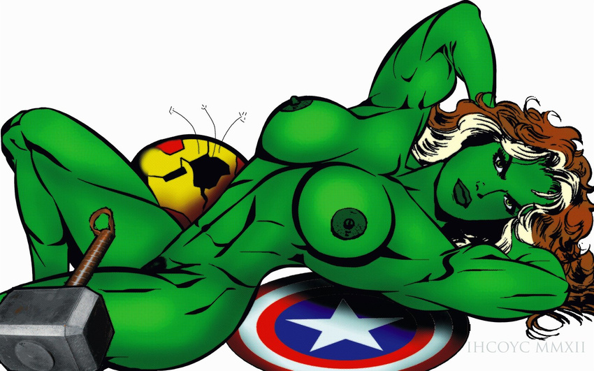 captain_america hulk ihcoyc iron_man marvel rogue thor