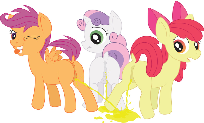 apple_bloom brainsister cutie_mark_crusaders friendship_is_magic my_little_pony ppi scootaloo sweetie_belle