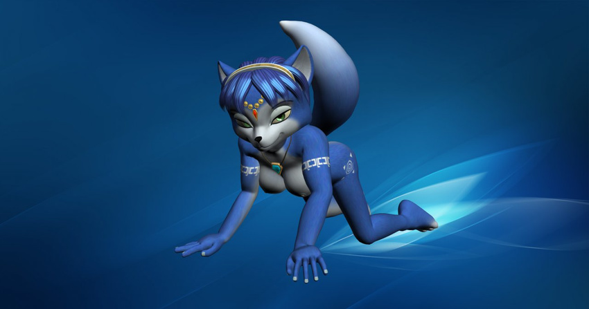 krystal star_fox tagme