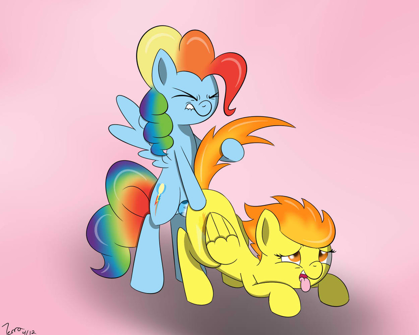 friendship_is_magic my_little_pony pinkie_pie rainbow_dash spitfire terra-aquis
