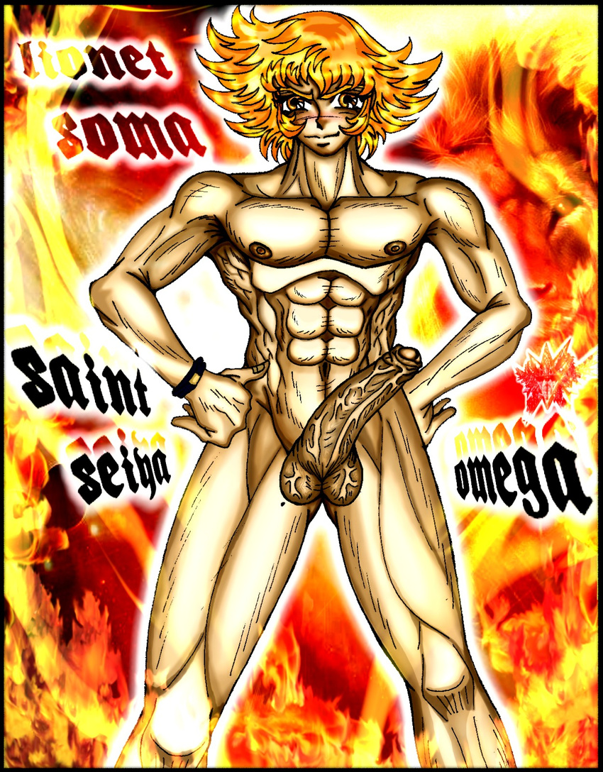 bronze_saints lionet_souma saint_seiya saint_seiya_omega tagme