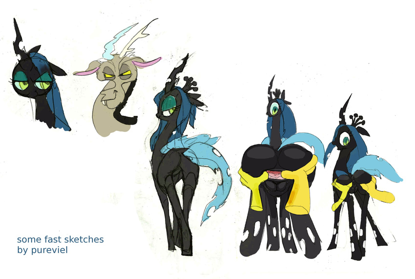 discord friendship_is_magic my_little_pony purevil queen_chrysalis